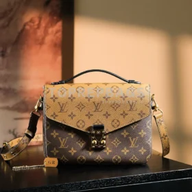 a1725474529797_7313 Louis Vuitton Pochette Metis Messenger in Brown