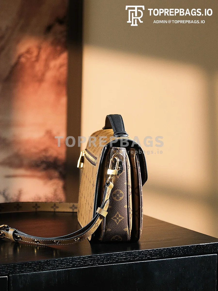 a1725474531273_6414 Louis Vuitton Pochette Metis Messenger in Brown