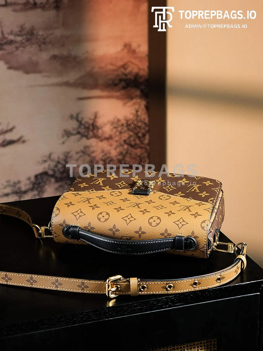 a1725474531281_8020 Louis Vuitton Pochette Metis Messenger in Brown