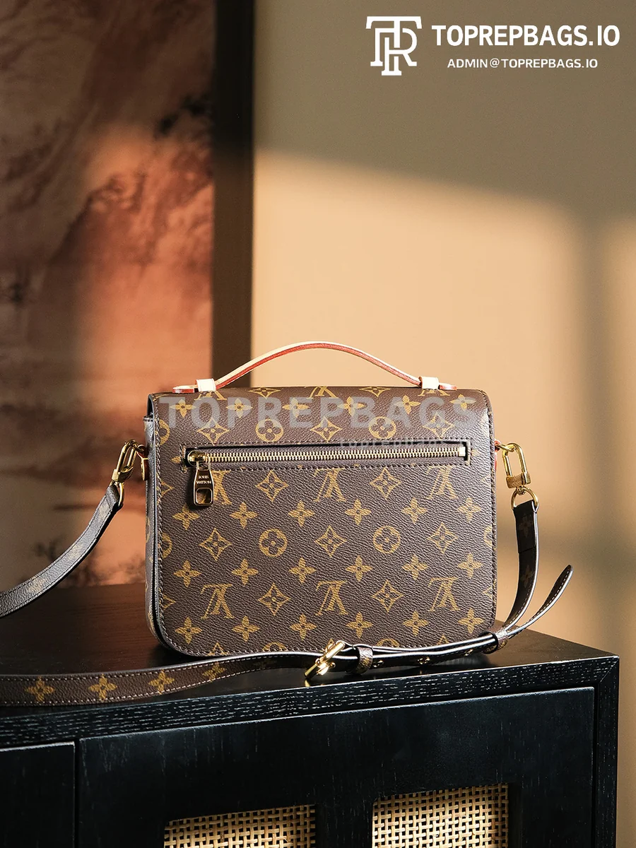 a1725626078260_7144 Louis Vuitton Pochette Metis Messenger in Brown