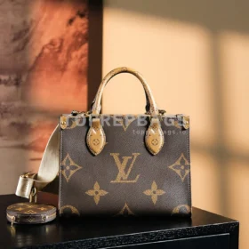 a1725863116754_4462 Louis Vuitton OnTheGo Small in Brown/Beige