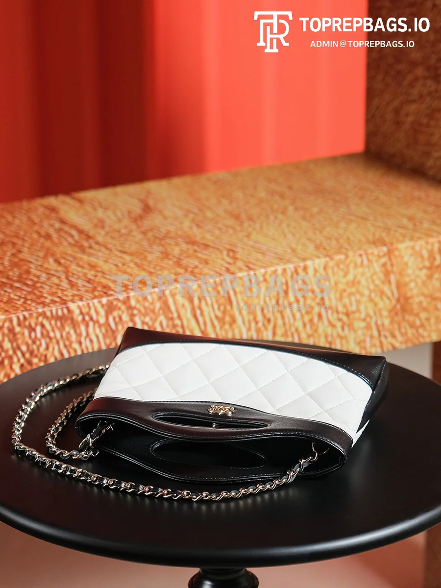 a1725980162814_3001 Chanel 31 Bag Nano in White