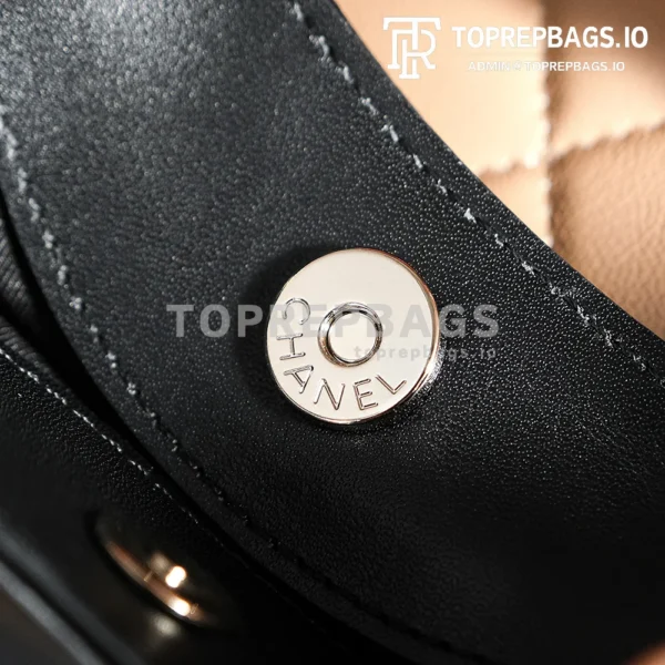 a1725980529331_1223 Chanel 31 Bag Nano in Black/Beige