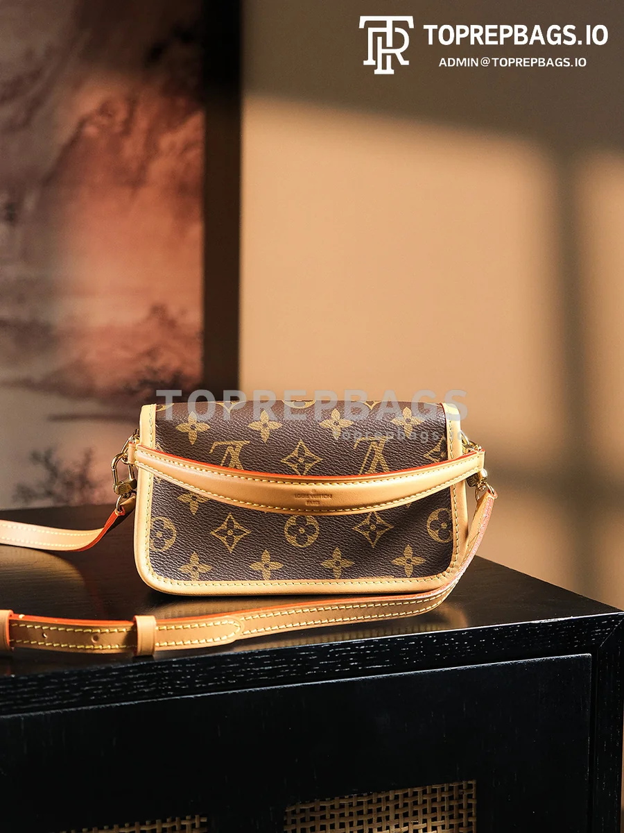 a1726936310538_0336 Louis Vuitton Nano Diane in Brown