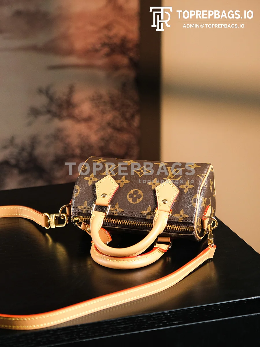 a1727162543649_3637 Louis Vuitton Speedy in Brown