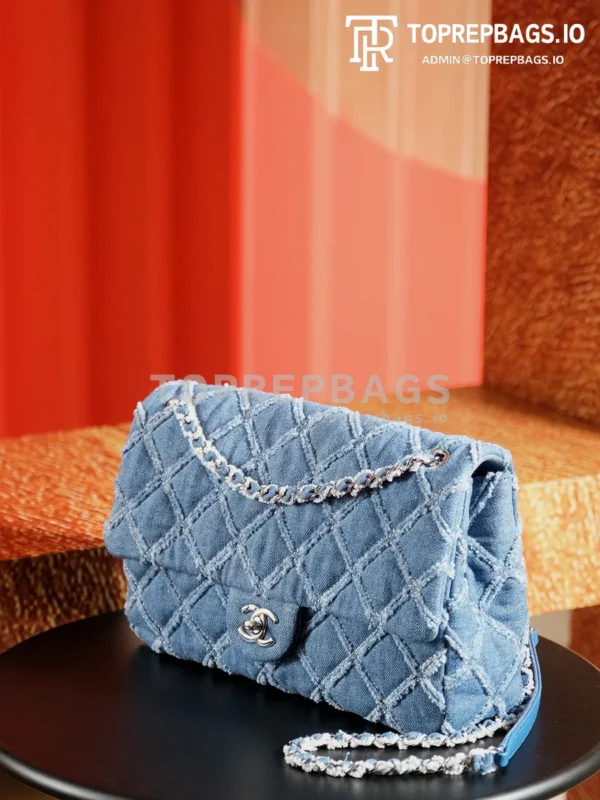 a1727266548769_8671 Chanel Classic Flap in Blue