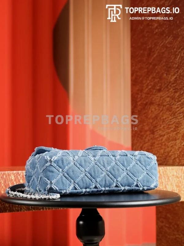 a1727266558399_2727 Chanel Classic Flap in Blue