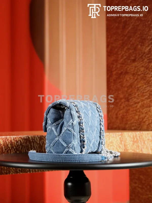 a1727266966458_2386 Chanel Classic Flap in Blue