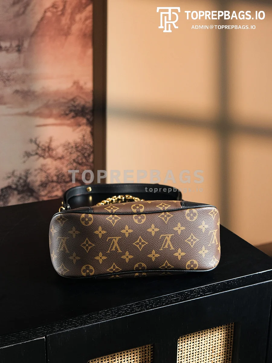 a1727691771970_7274 Louis Vuitton Boulogne Hobo in Brown