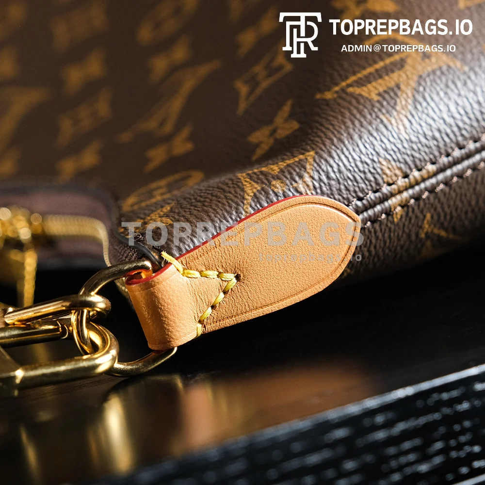 a1727691981440_8314 Louis Vuitton Boulogne Hobo in Brown