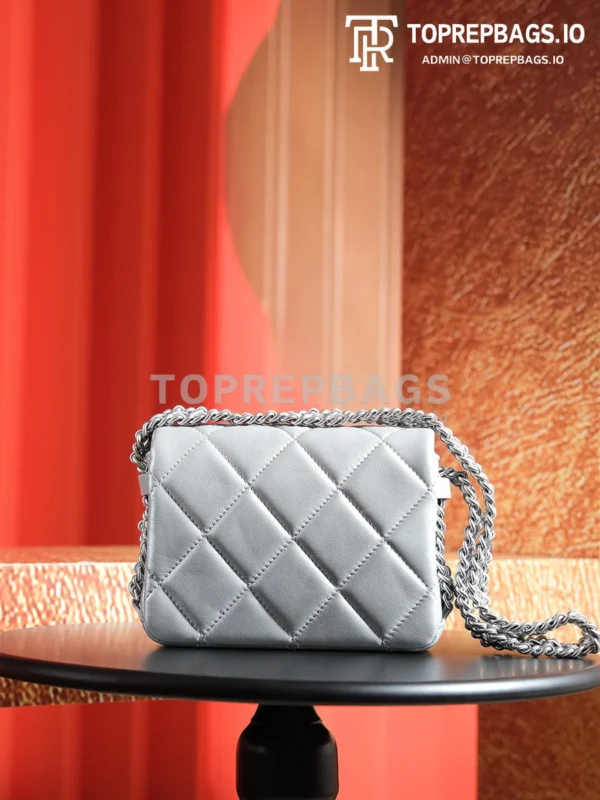 a1728133979736_0472 Chanel Handbag Hobo Lambskin Leather Silver-tone Hardware detailed product image