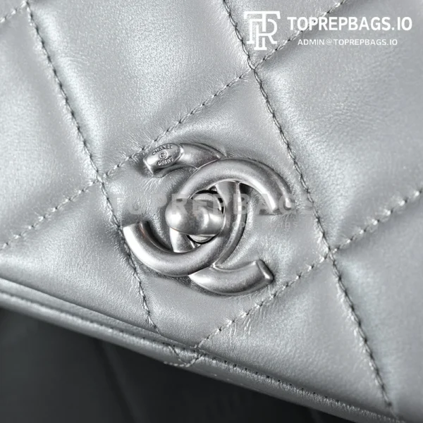 a1728134088878_7117 Chanel Handbag Hobo Lambskin Leather Silver-tone Hardware detailed product image