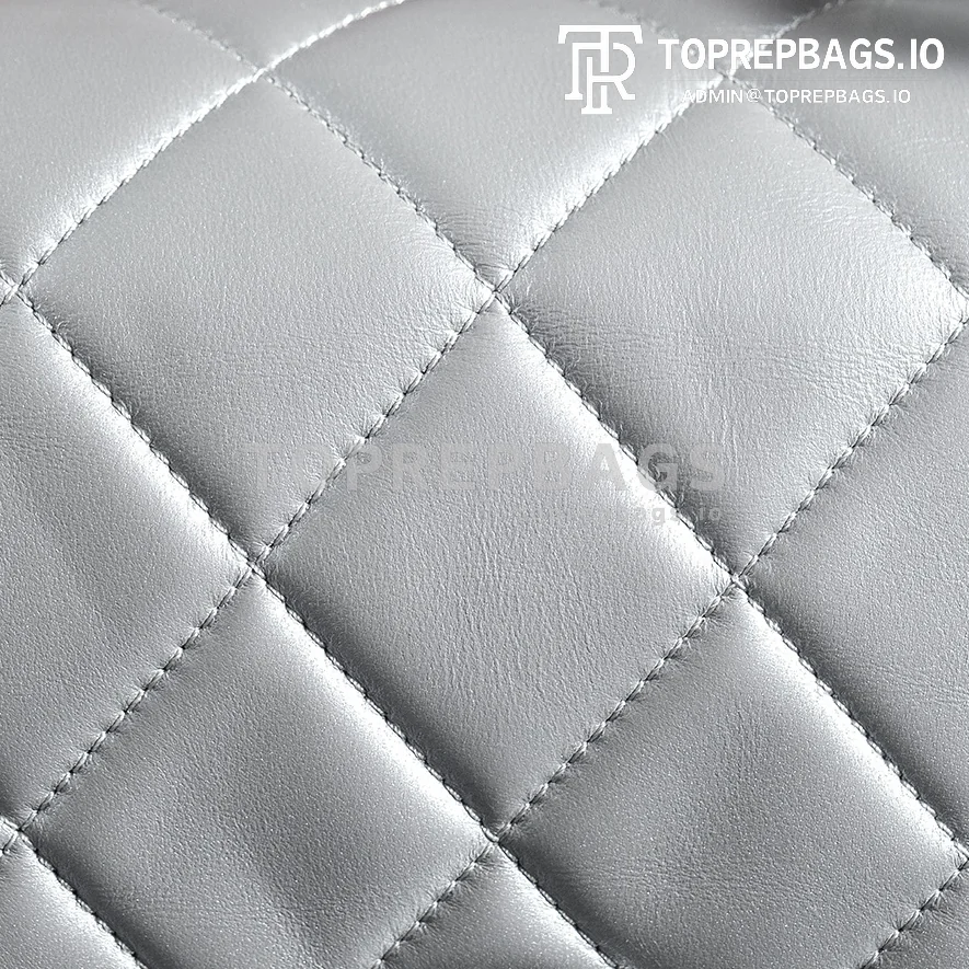 a1728134125583_7425 Chanel Handbag Hobo Lambskin Leather Silver-tone Hardware detailed product image
