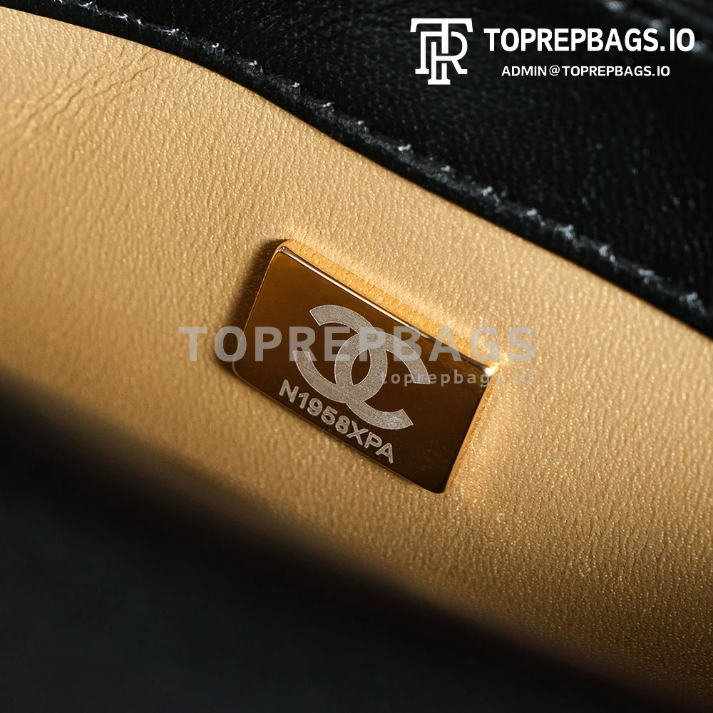 a1728134948491_7510 Chanel Classic Flap Hobo in Black