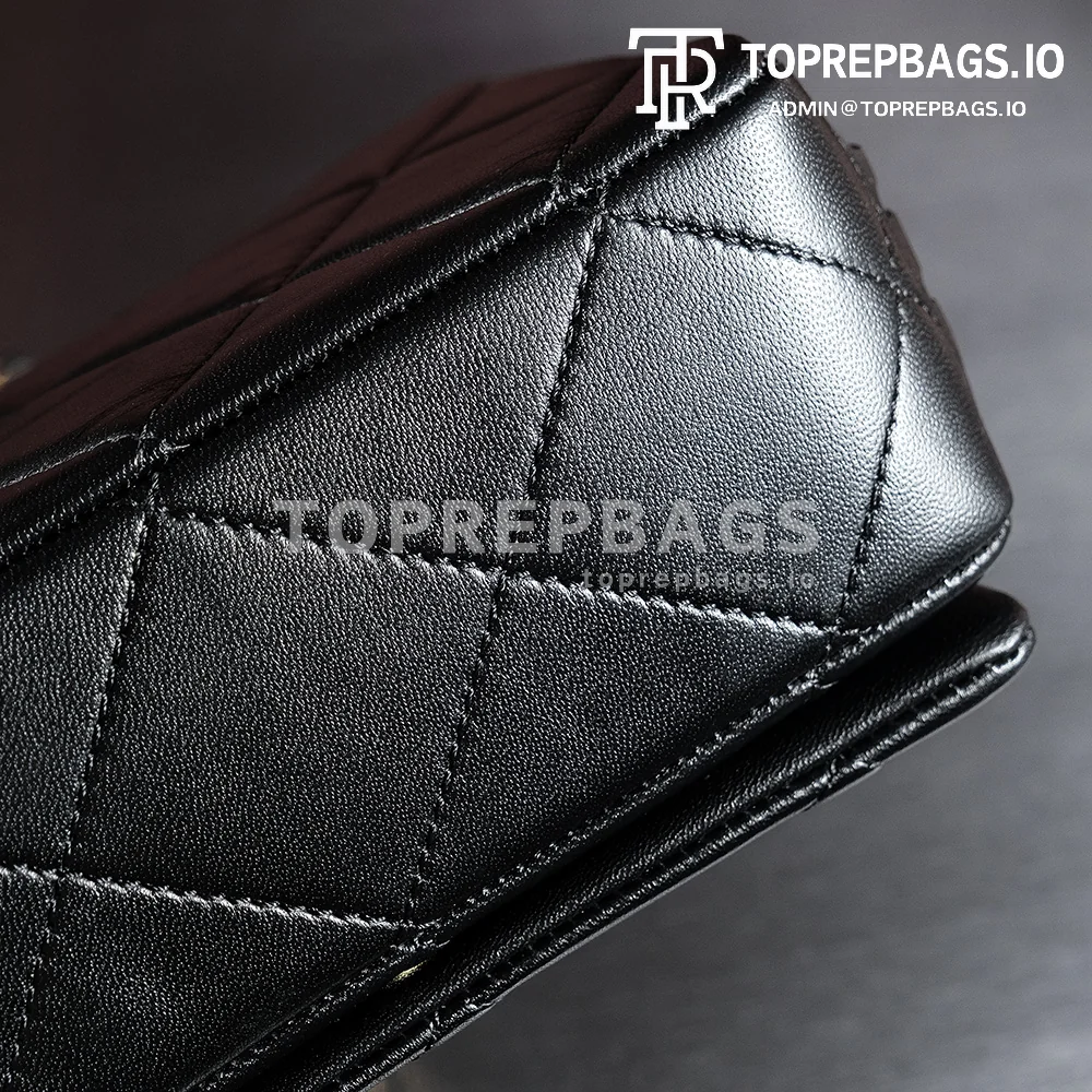 a1728134948500_3412 Chanel Classic Flap Hobo in Black