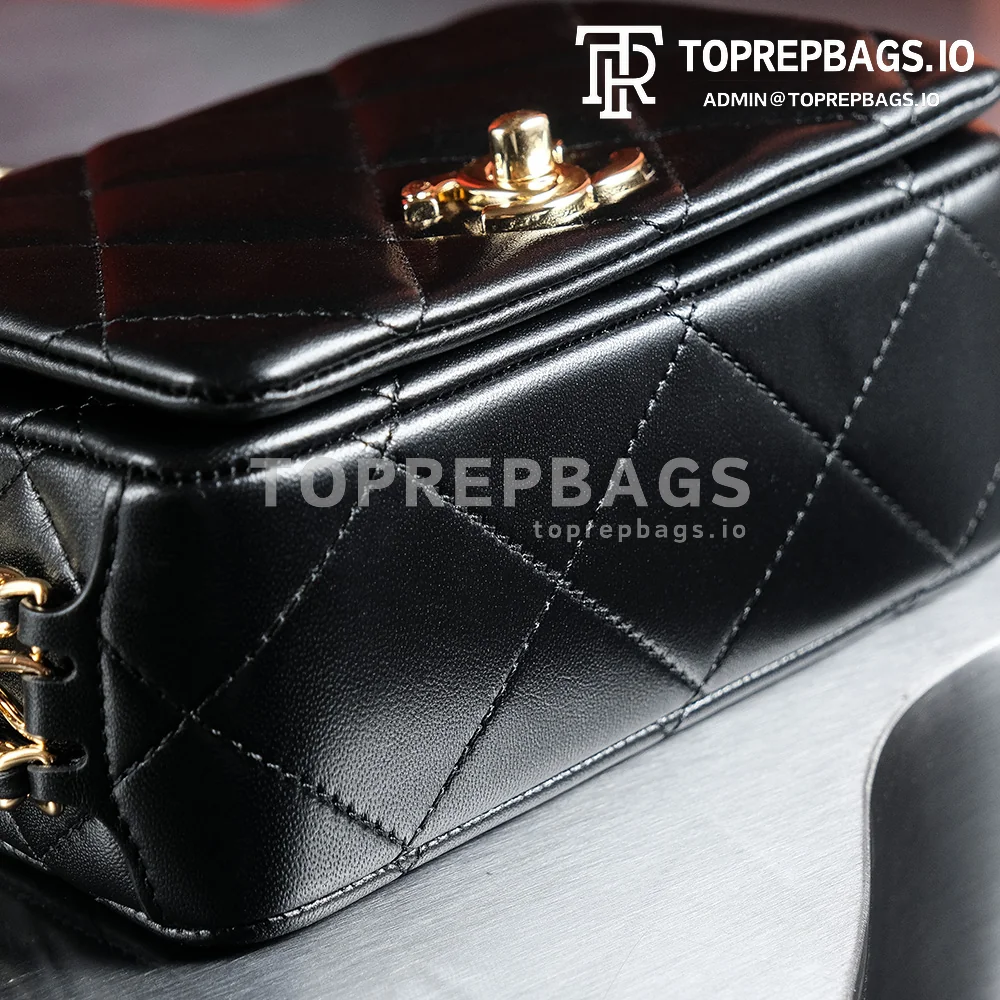 a1728134948504_2441 Chanel Classic Flap Hobo in Black