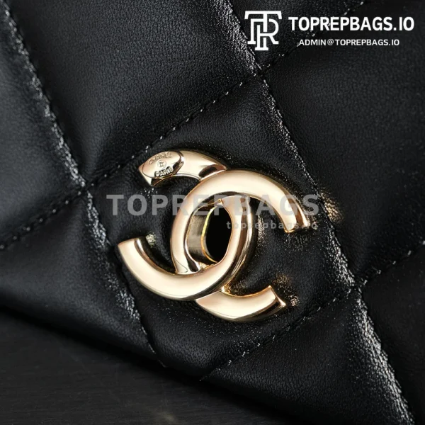 a1728134953426_6371 Chanel Classic Flap Hobo in Black
