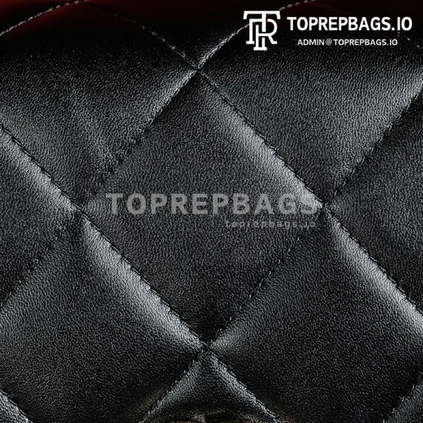 a1728134971096_0264 Chanel Classic Flap Hobo in Black