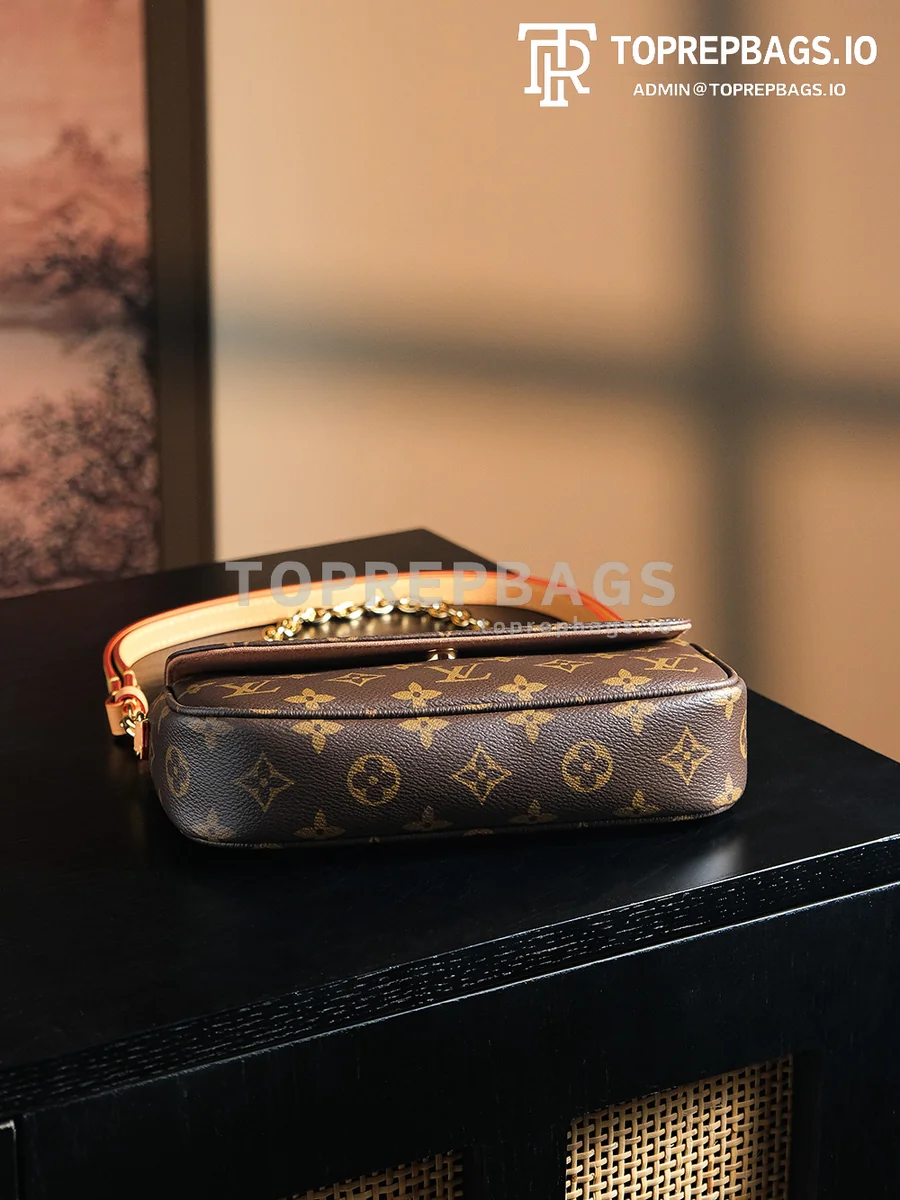 a1728641883528_7708 Louis Vuitton Wallet on Chain Ivy in Brown