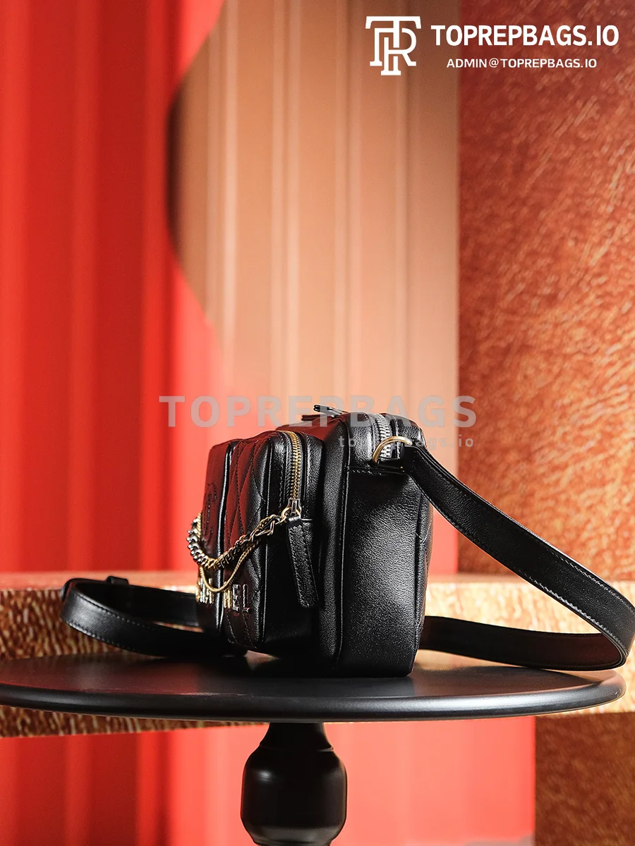 a1729243144859_8724 Chanel 22P Camera Bag in Black