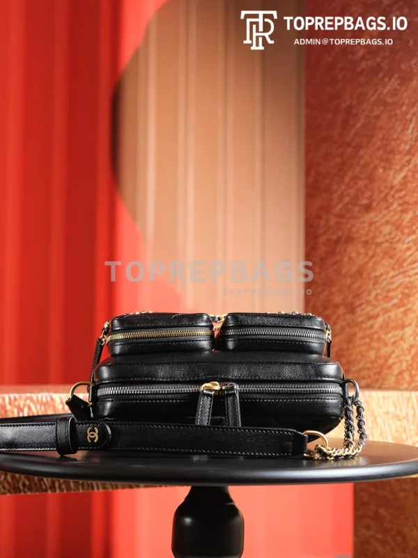 a1729243149101_0330 Chanel 22P Camera Bag in Black