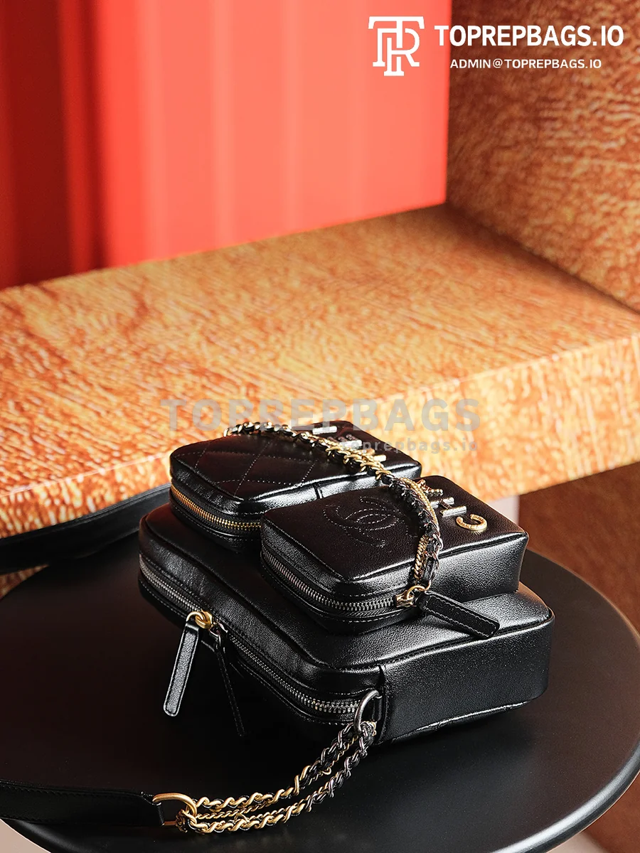 a1729243149109_1448 Chanel 22P Camera Bag in Black