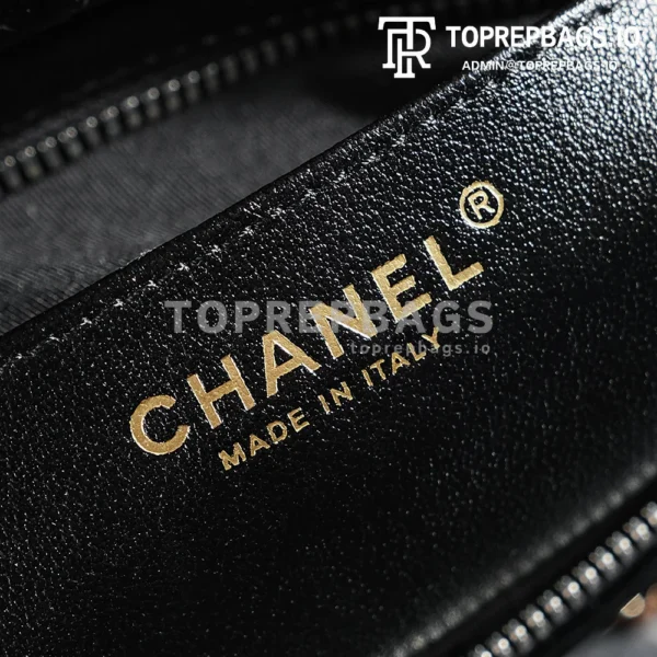 a1729244107559_0625 Chanel 22P Camera Bag in Black