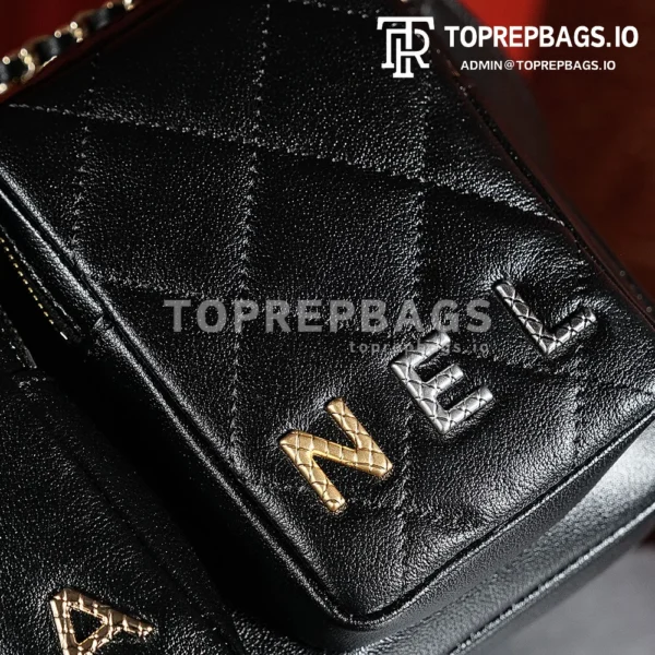 a1729244107659_6582 Chanel 22P Camera Bag in Black