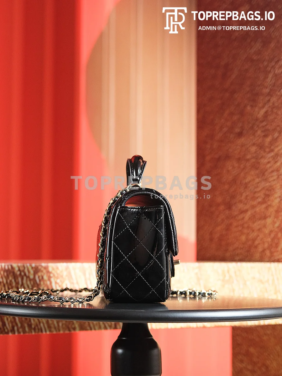 a1729498216940_7227 Chanel Classic Flap Mini in Black