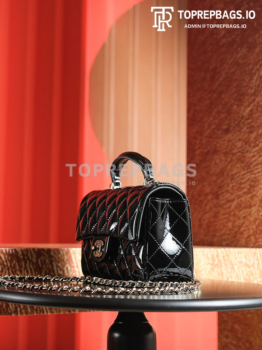 a1729498216946_0208 Chanel Classic Flap Mini in Black