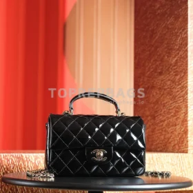 a1729498216948_0734 Chanel Classic Flap Mini in Black
