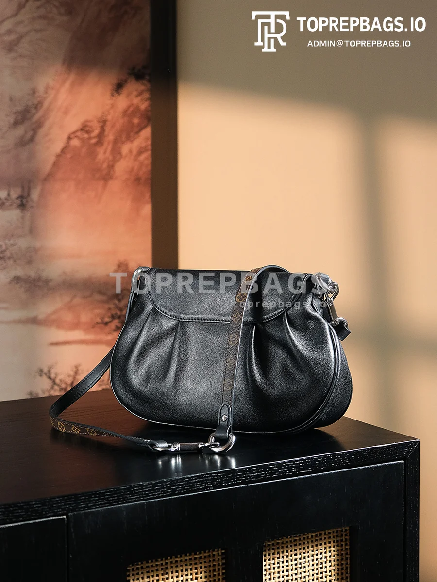 a1729695199778_8302 Louis Vuitton Sunset Vibe Hobo in Black