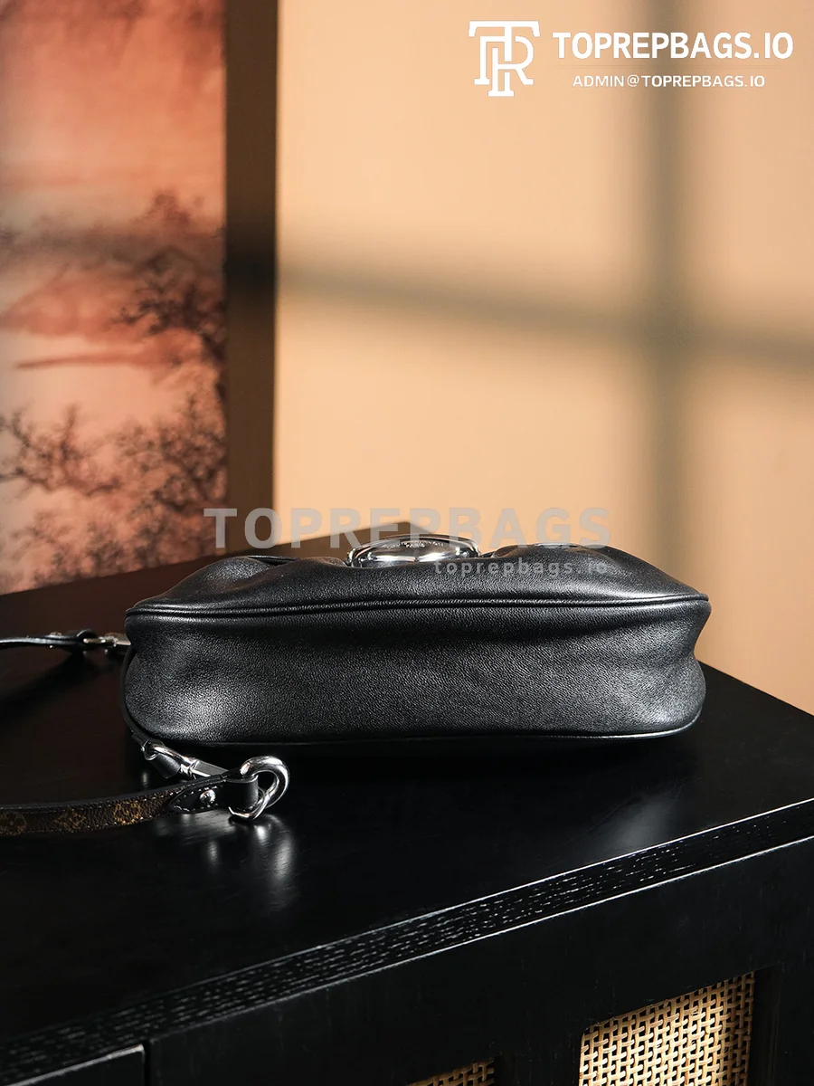 a1729695199779_2570 Louis Vuitton Sunset Vibe Hobo in Black