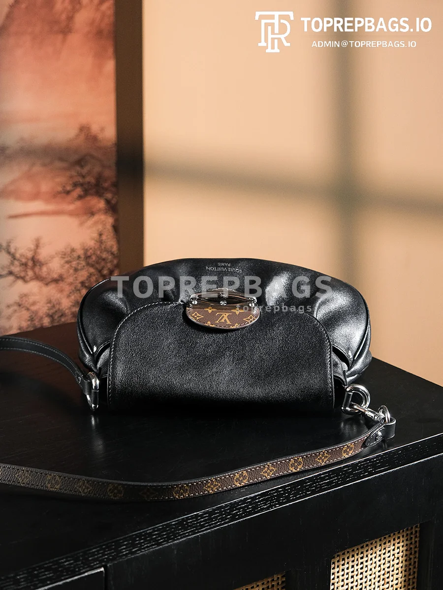 a1729695199779_3037 Louis Vuitton Sunset Vibe Hobo in Black
