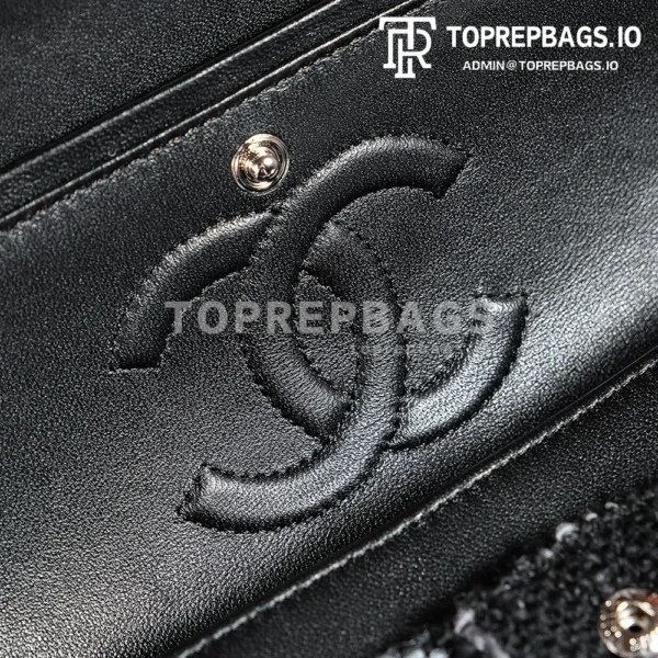 a1730878217688_4306 Chanel Classic Flap Medium in Black