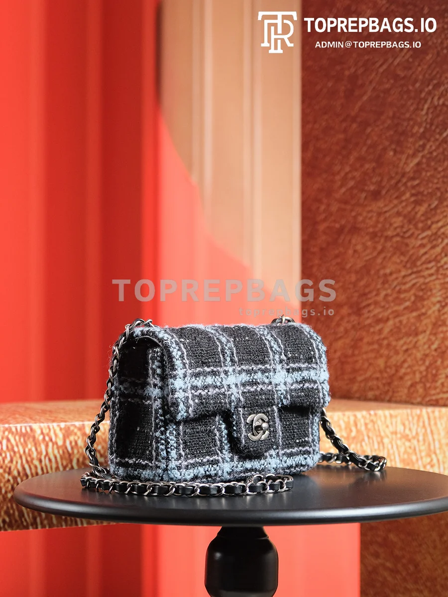 a1730879572822_7734 Chanel Classic Flap Mini in Black