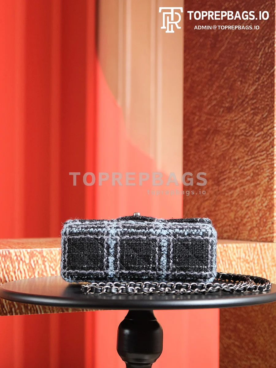 a1730879573568_3662 Chanel Classic Flap Mini in Black