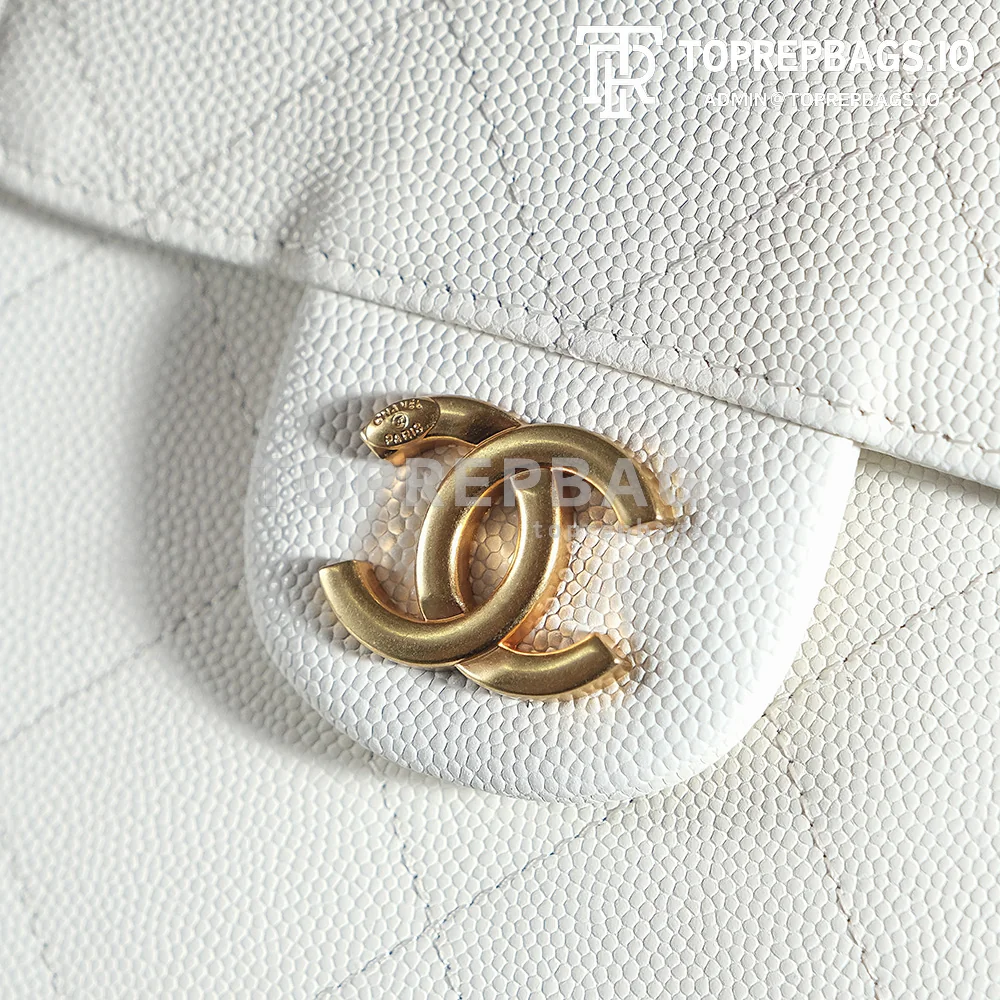 a1732170703472_0554 Chanel 25 Hobo in White