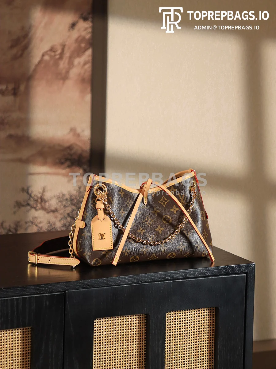 a1737354607069_8005 Louis Vuitton CarryAll in Brown