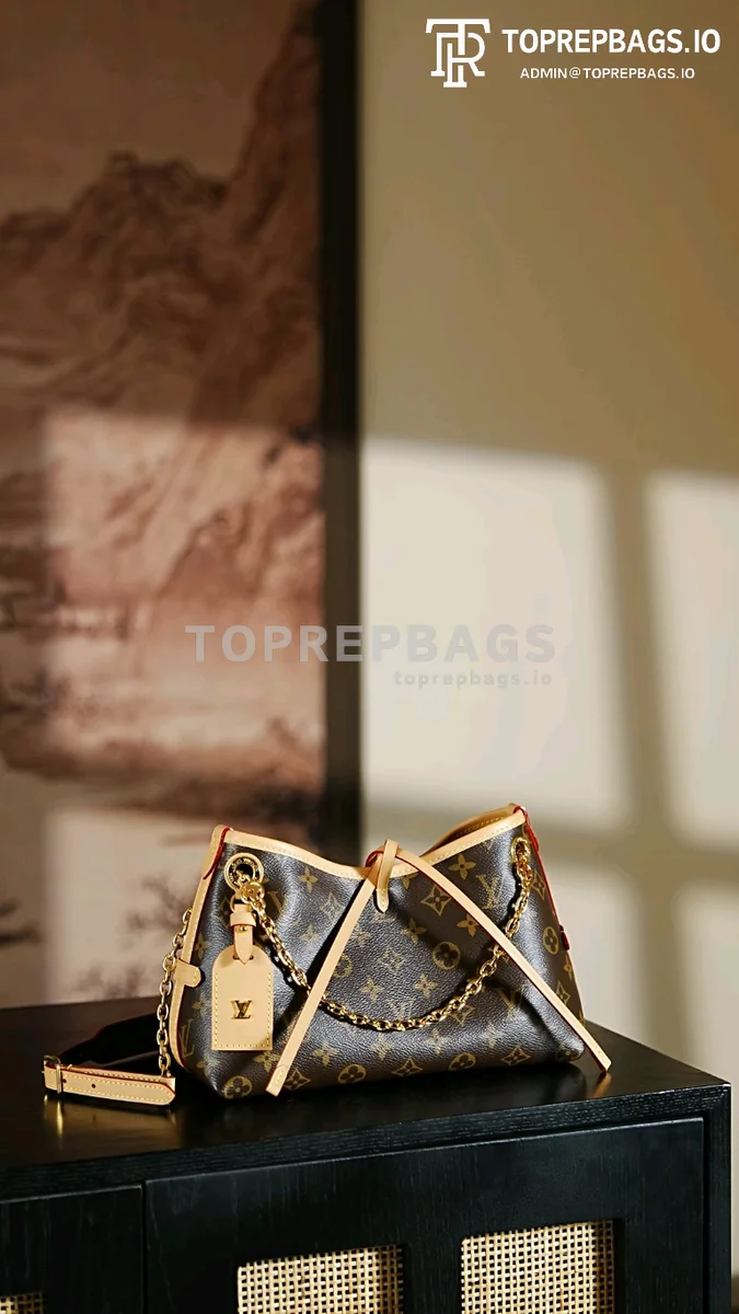 a1737354856791_4508 Louis Vuitton CarryAll in Brown