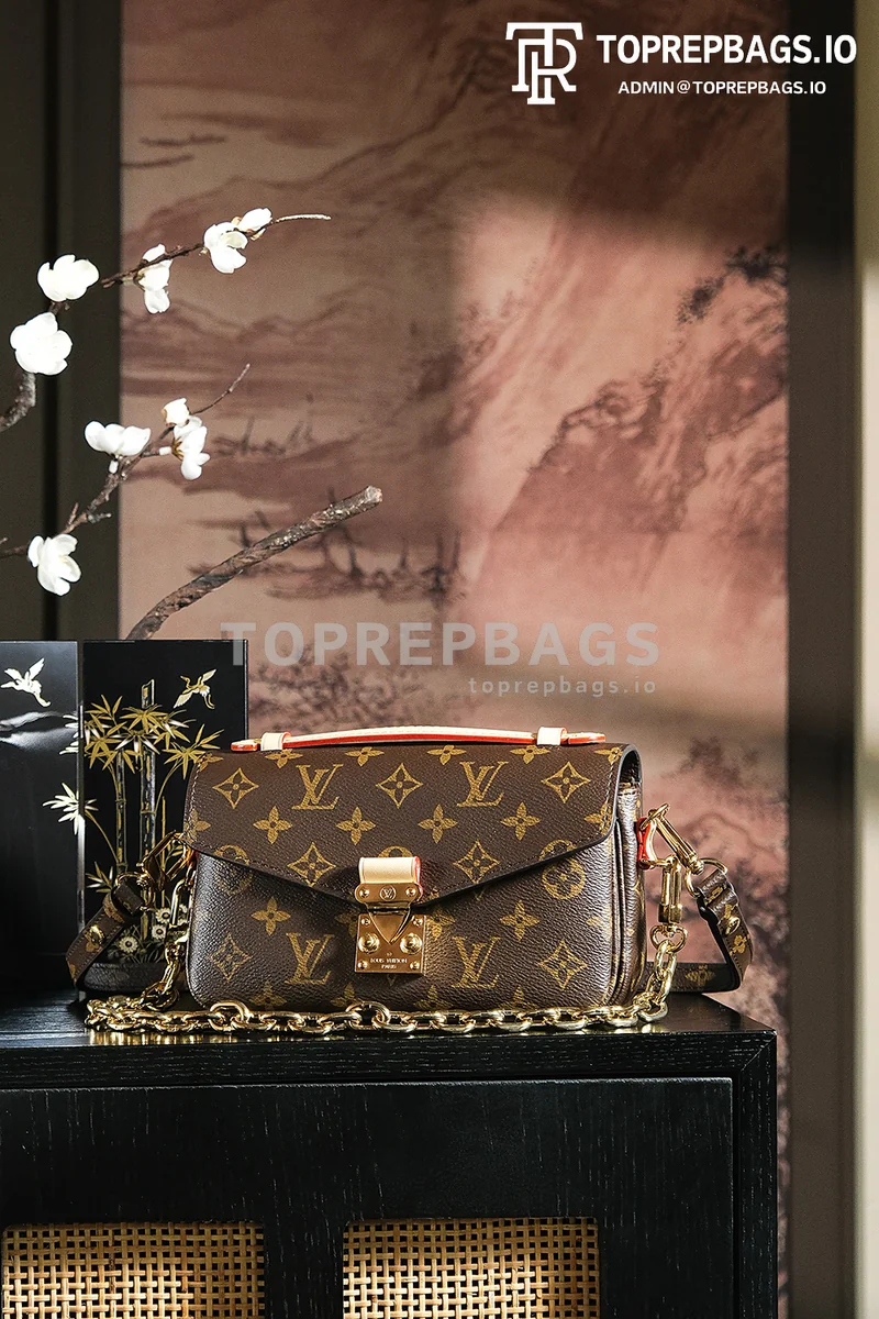a1742462746540_5663 Louis Vuitton Pochette Metis Hobo in Brown