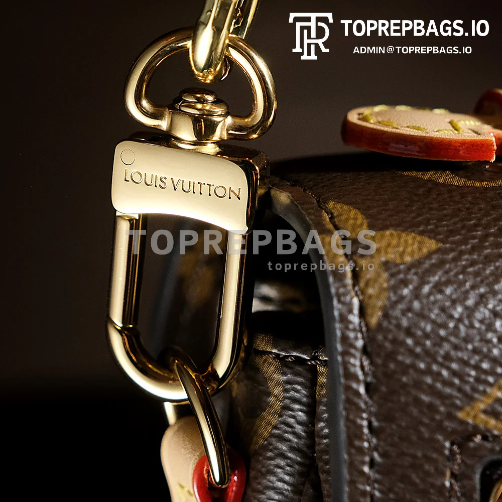 a1742462883329_0848 Louis Vuitton Pochette Metis Hobo in Brown