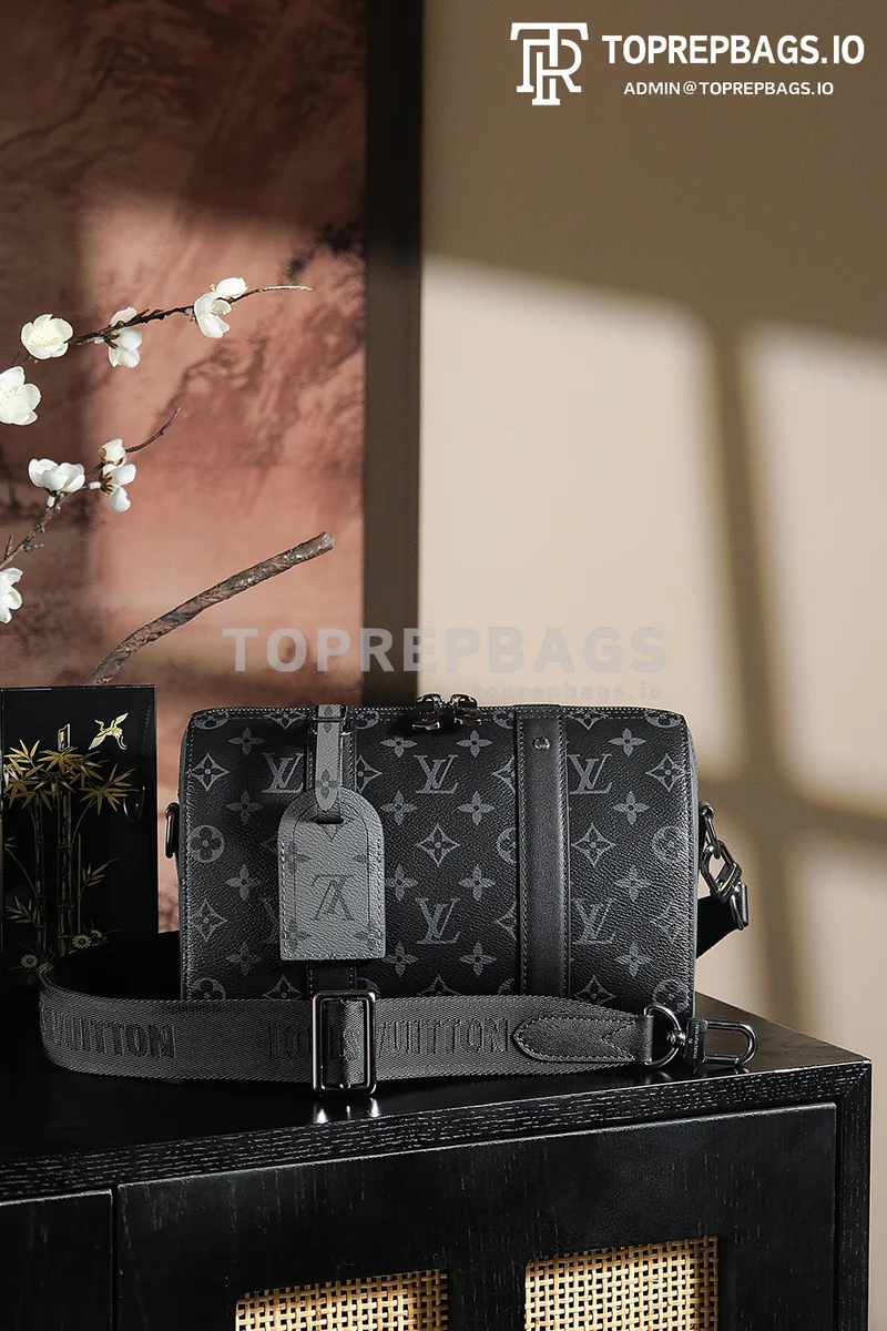 a1743068148669_6874 Louis Vuitton Keepall in Black
