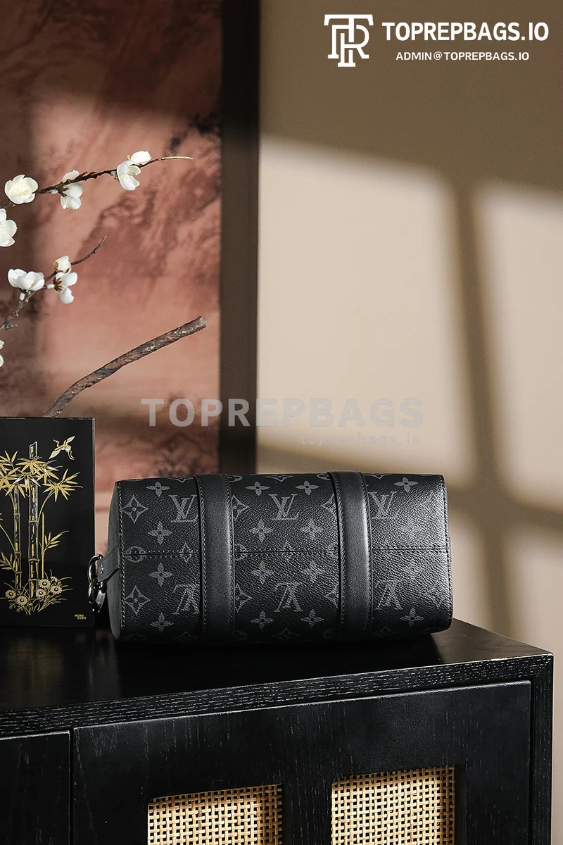 a1743068148674_0041 Louis Vuitton Keepall in Black