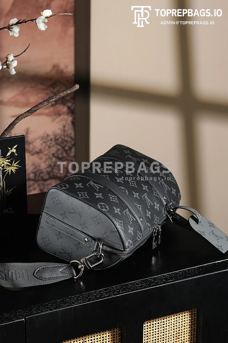 a1743068151114_4860 Louis Vuitton Keepall in Black