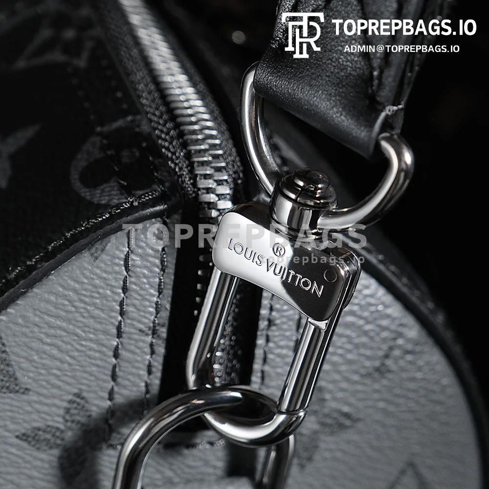 a1743068281190_7852 Louis Vuitton Keepall in Black
