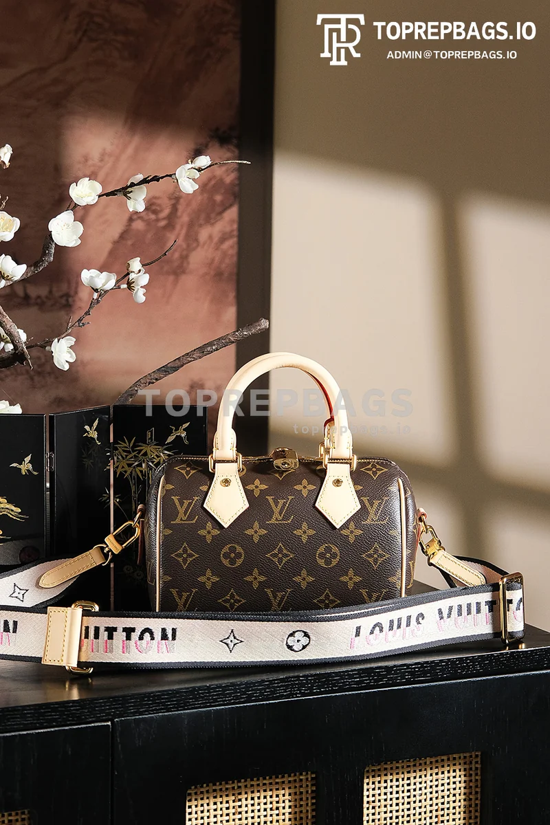 a1743499225143_1450 Louis Vuitton Speedy in Brown
