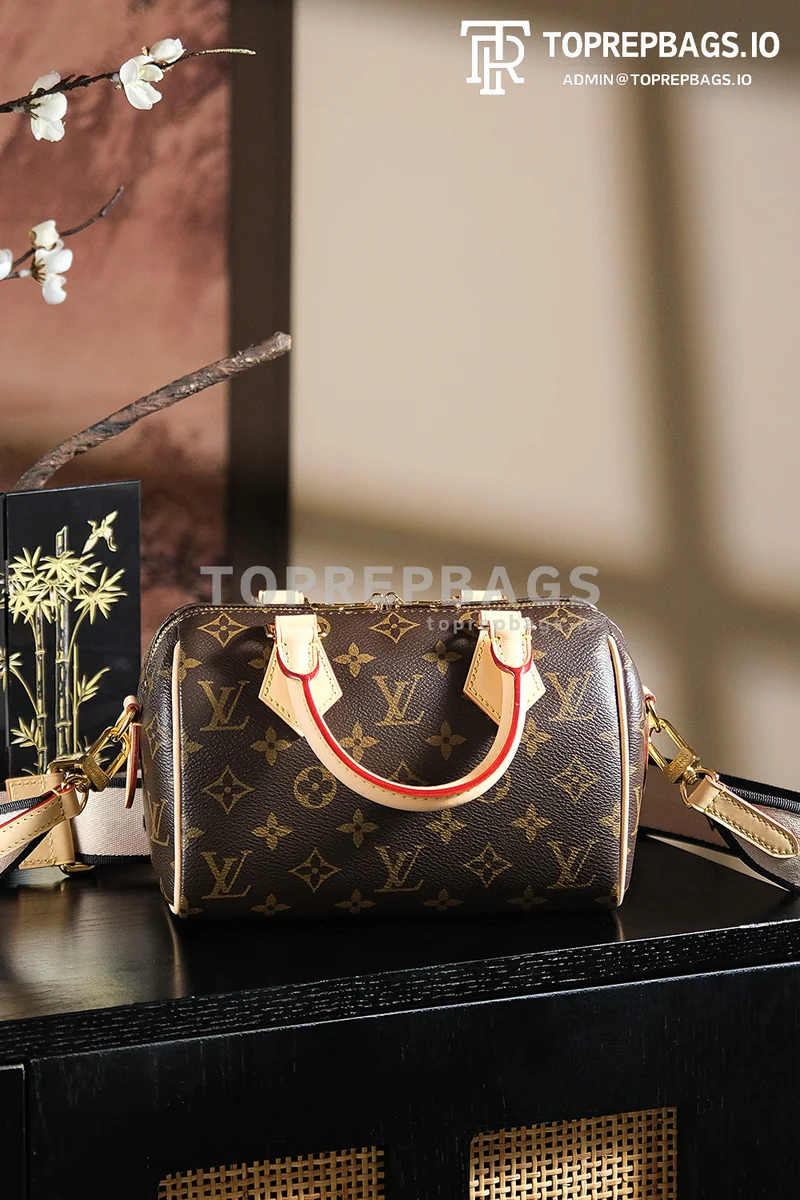 a1743499230469_3202 Louis Vuitton Speedy in Brown
