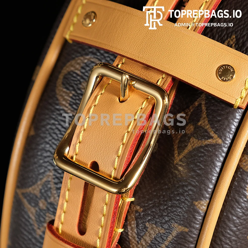a1745053015257_8884 Louis Vuitton Boite Chapeau Souple in Brown