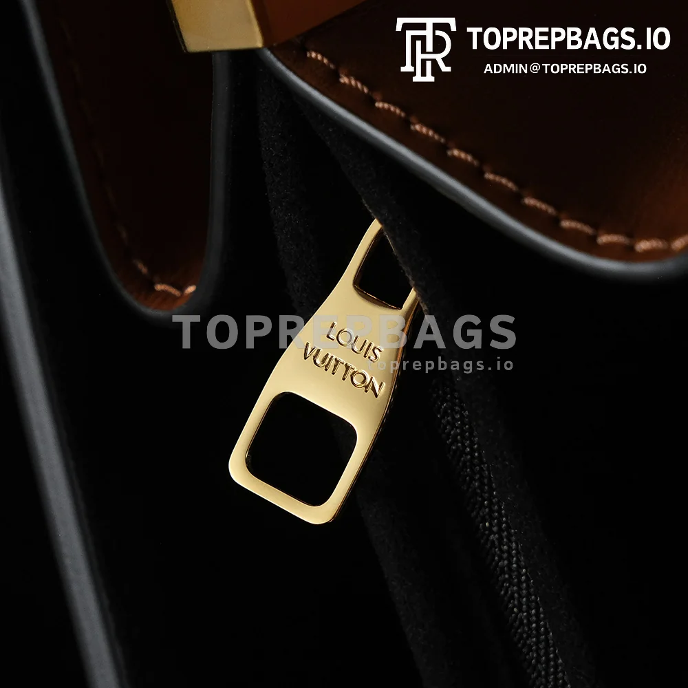 a1745829556384_0035 Louis Vuitton Dauphine MM in Brown